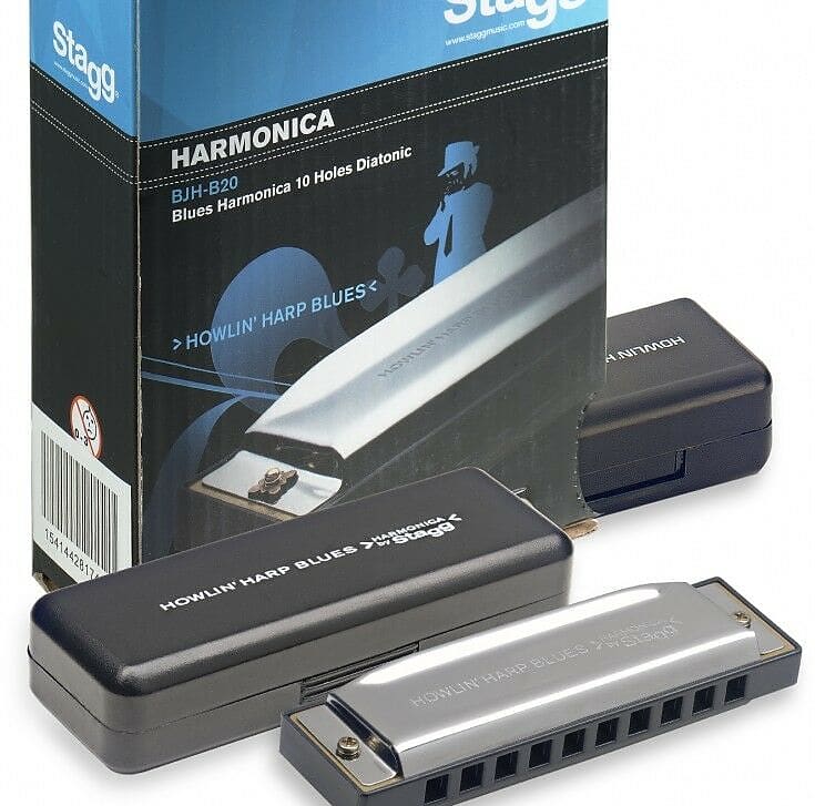 Howlin harp hotsell blues harmonica stagg