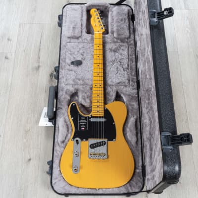 Fender American Professional II Telecaster Left-Hand Guitar, Butterscotch Blonde image 10
