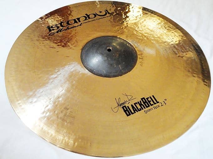 Istanbul Mehmet Black Bell 23" Ride Cymbals. Authorized Dealer. Free Shipping image 1