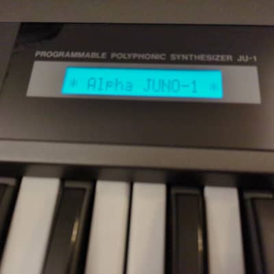 Roland Alpha Juno-1 49-Key Programmable Polyphonic Synthesizer 1985 - 1988 - Black