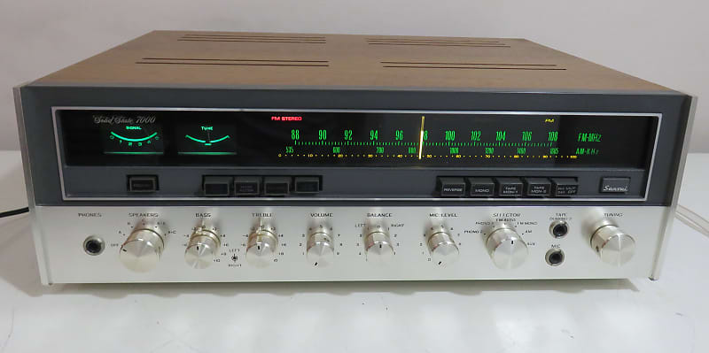 SANSUI 7000 STEREO RECEIVER WORKS PERFECT SERVICED FULLY RECAPPED MINT CONDITION image 1