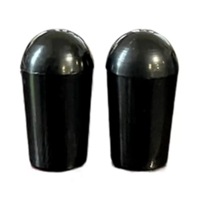 Allparts USA Switch Tips - Black (pair)