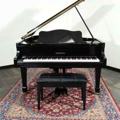 Schumann G-82 Grand Piano | Polished Ebony | SN: 855374 image 2