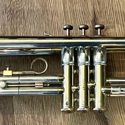 F.E. Olds FE Vintage 70s Olds and Son Special Fullerton Trumpet w Case 1971 - Brass image 4
