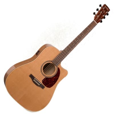 ギター simon&patrick luthier CWGT/EQConcertHall Simon And Patrick Woodland Concert Dreadnought Guitar W/QIT