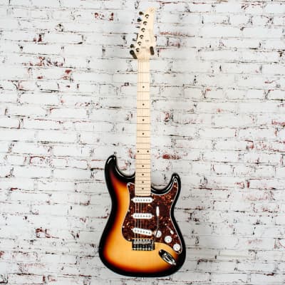 Nashville - 135sb - S Style SSS Electric Guitar, 3 Color Burst - x0570 - USED image 2