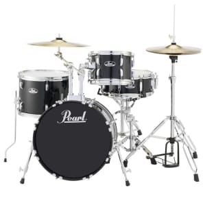 Pearl RS584C Roadshow 10 / 14 / 18 / 13x5" 4pc Drum Set with Hardware, Cymbals