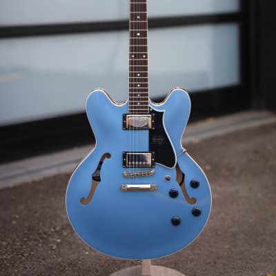 Heritage Factory Special H-535 Standard w/Seth Lovers and Hardshell Case 2024 - Pelham Blue for sale