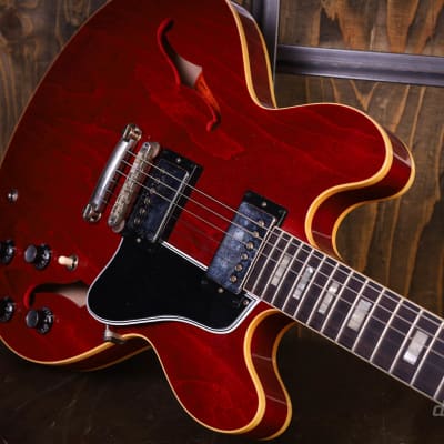 Gibson Custom Shop Murphy Lab '64 ES-335 Reissue Light Aged Sixties Cherry image 15