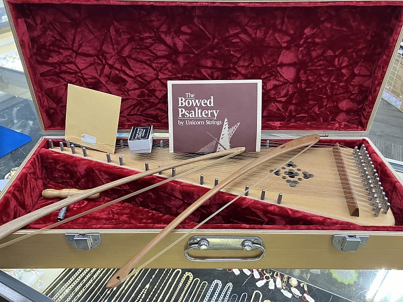 Unicorn Strings Bowed Psaltery 1985 zither dulcimer Reverb