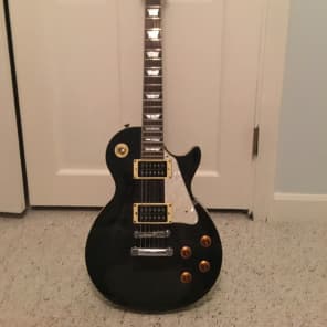 Epiphone Les Paul Classic 2005 Black quilt maple Reverb