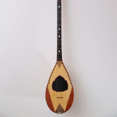 Cifteli NDUE SHYTI, A-note Qifteli Çifteli. Albanian Musical Instrument, 90 cm for sale