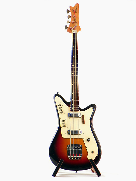 Goya Panther II Bass late 1960s Sunburst image 1
