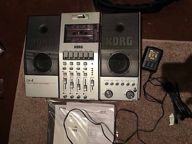 Korg CR-4 4 Track Cassette Multitracker Recorder
