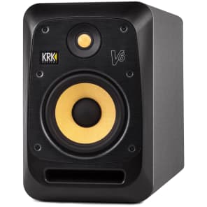KRK V-Series V6 S4 Powered Monitor, Black, Single Speaker image 3