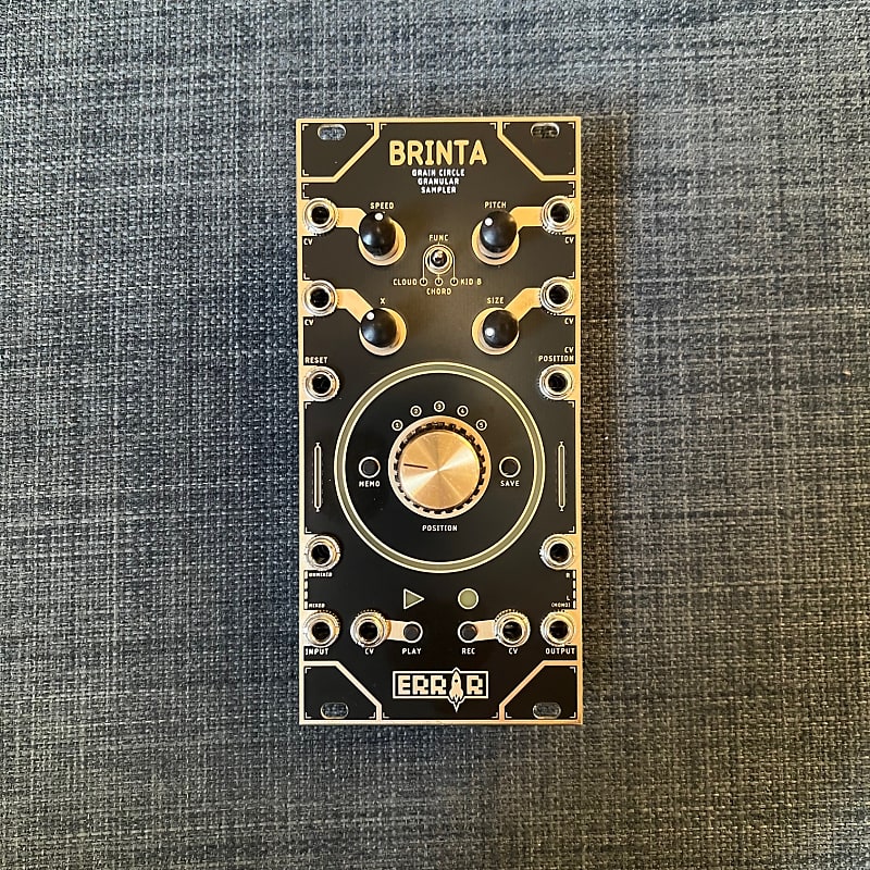 Error Instruments Brinta, a circling granular sampler for