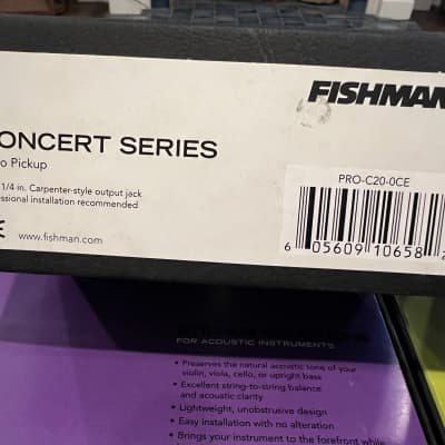 Fishman Pro-C20-OCE C-200 Concert Cello Bridge Pickup 2010s - Natural image 2