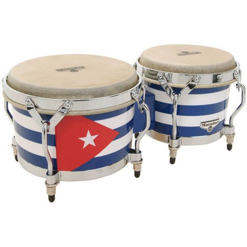 Photos - Percussion Latin Percussion   Matador Cuban Heritage Bongos Cuban Flag Cuban Flag  2024