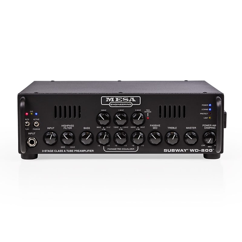 Mesa Boogie Subway WD-800 - 800W Hybrid Bass Amp Head image 1