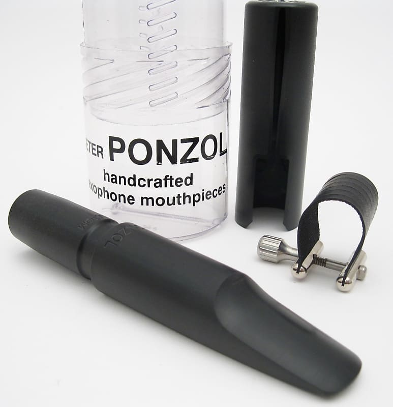 Ponzol Custom (.110) Delrin Baritone Saxophone Mouthpiece (NOS) image 1