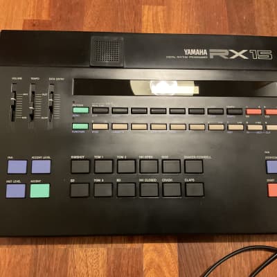Yamaha RX15 Digital Rhythm Programmer 1980s - Black