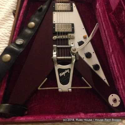 Celebrity-Owned Gibson Flying V personal run for Lonnie Mack image 5