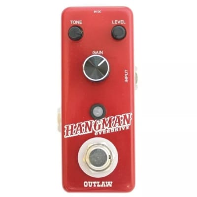 Reverb.com listing, price, conditions, and images for outlaw-effects-hangman-guitar-overdrive-pedal