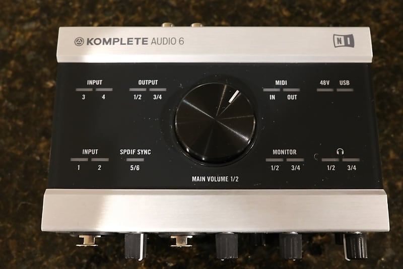 Komplete Audio 6 MK2 Usb audio interface Native instruments