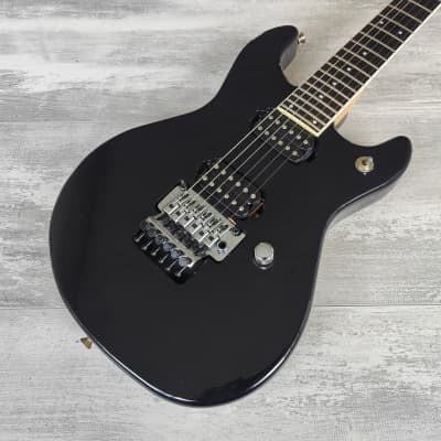 1990's Fernandes Japan SWB-75 Spector Style Bass (Black) w/EMG's