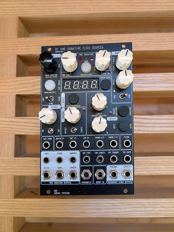 ADDAC System 403 VC Time Signature Clock Sources