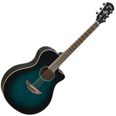 Yamaha APX600 Acoustic-Electric Guitar - Blue Burst image 1