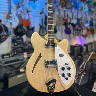 New Rickenbacker 360 Mapleglo Electric Guitar w/ OHSCase, Free Ship, Auth Dealer 360MG 774 image 10