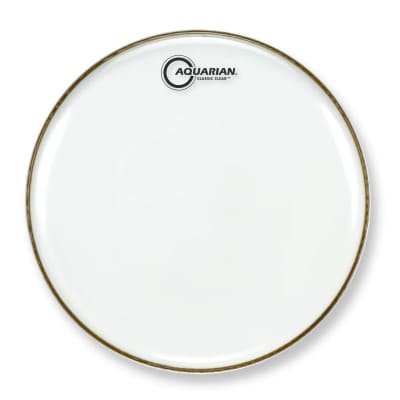 Aquarian Classic Clear Snare Side Drum Head 14in image 1