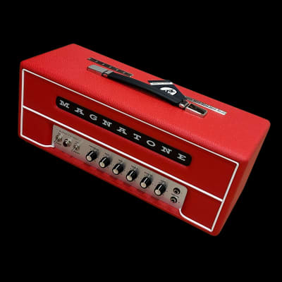 Limited Run Magnatone Custom Super Fifteen 15-Watt Guitar Amp Head 2024 - Red image 3