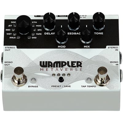 Wampler Metaverse Multi-Delay Effects Pedal White image 5