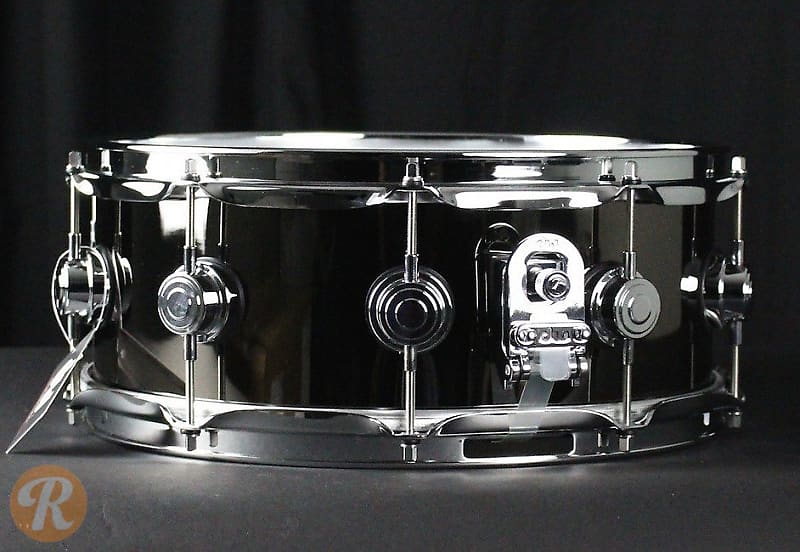 DW Collector's Series Black Nickel Over Brass 5.5x14" Snare Drum image 3
