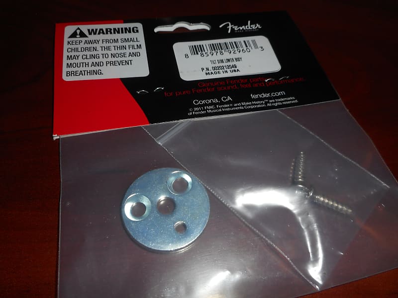 Genuine Fender Lower Body Tilt Disk, 002-0212-049 image 1