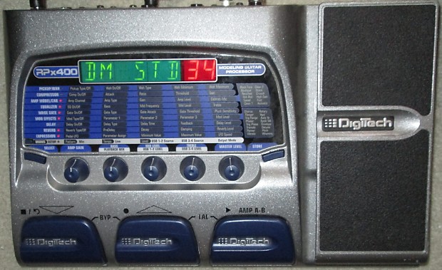 RARE DIGITECH RPx-400 MULTI EFFECTS PROCESSOR GUITAR PEDAL RARE DIGITECH RPx-400 MULTI EFFECTS PROCESSOR GUITAR PEDAL