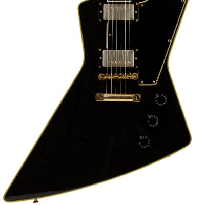 2021 Banker Excalibur Custom Guitar Aged Black image 3