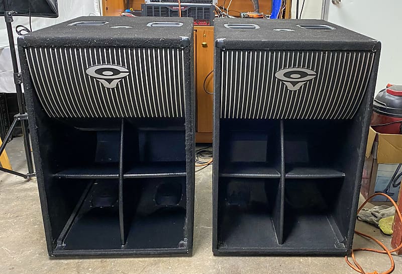 Cerwin-Vega El-36C Subwoofers One Pair Speakers 1000/2000 Watts Peak ohm