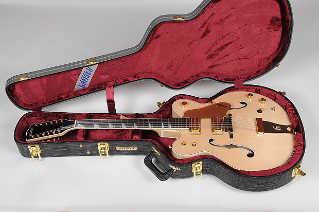 Gretsch Guitars Custom Shop Model 6076 12-String Electric Guitar Natural image 1