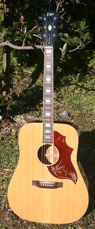 Takamine Elite HM-25 Hummingbird Replica Guitar 1975 Natural+Original Elite  Hard Case FREE