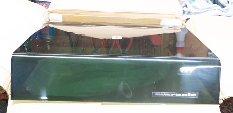 Marantz DC-25 - Green Tint Turntable Cover Plastic  			
