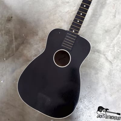 Luthier Special: Harmony / Kay / Truetone Guitar Husk Project (1950s, Black) image 9