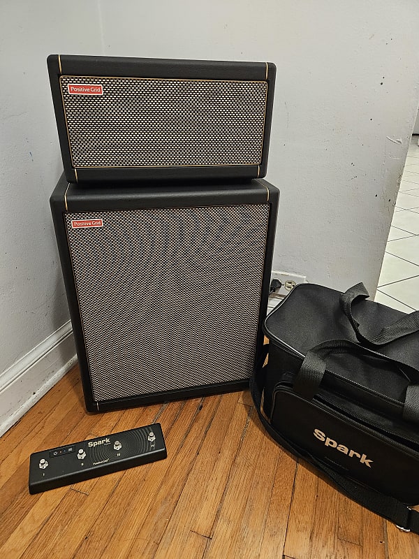 Positive Grid Spark 40 40-Watt 2x4 Modeling Guitar Combo | Reverb