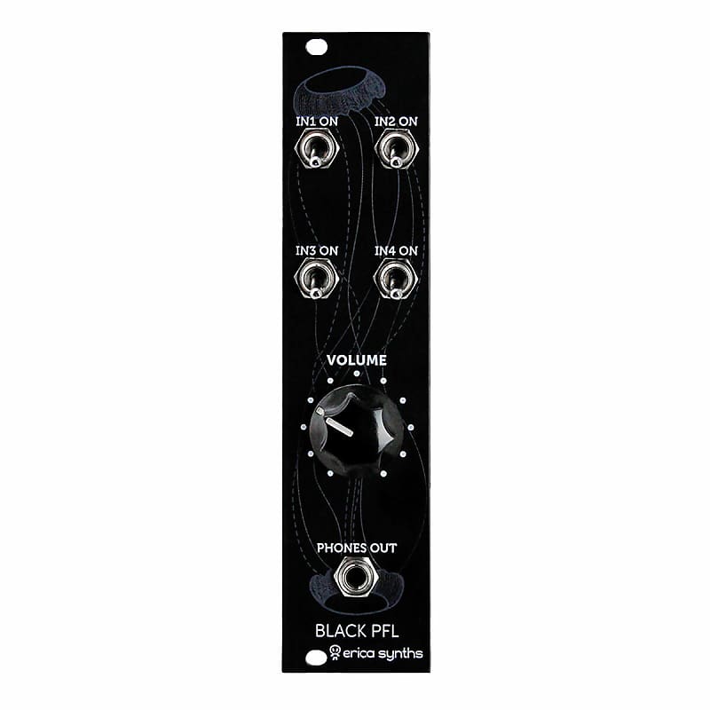 Erica Synths Black PFL - Expander for Black Stereo Mixer [Three Wave Music] image 1