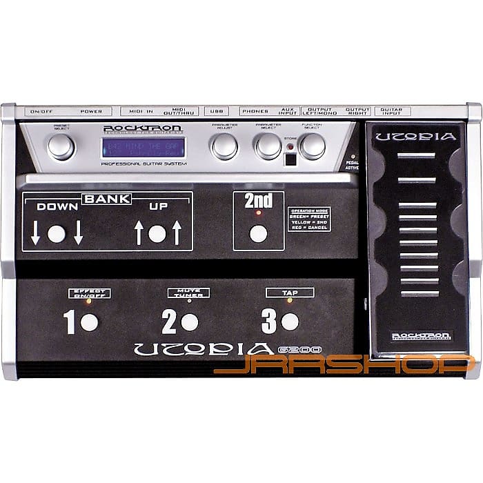 【週末限定価格】ギター エフェクター Rocktron Utopia G200 Amazon | Rocktron UTOPIA G200 ギター・マルチエフェクター