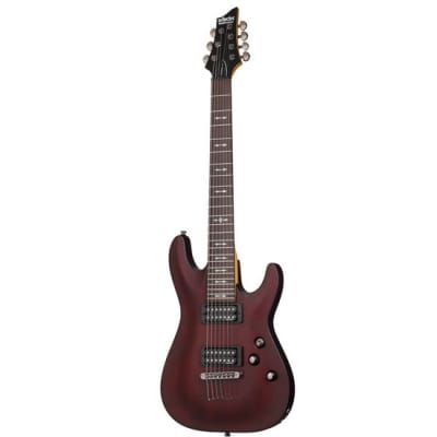 Schecter OMEN 7 String Electric Guitar Walnut Satin NEW for sale