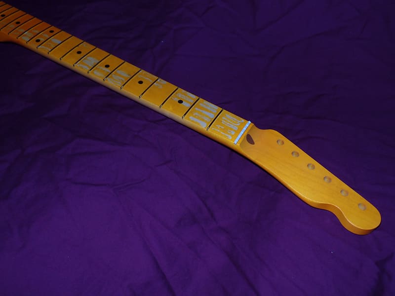 Medium Fret Relic 9.5 Fat C Vintage Telecaster Allparts Fender Licensed  Maple Neck