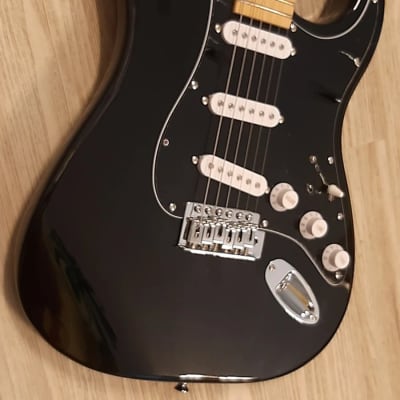 2024 Elite Customs Black w/ Gilmour MOD Style Strat Stratocaster electric guitar (BLEM) image 5